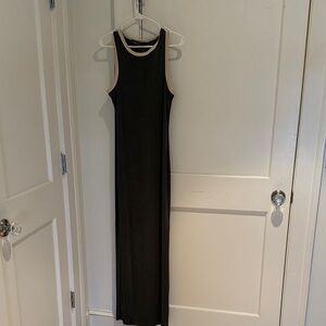 Lioness olive green and cream maxi dress. New without tags.